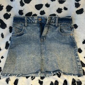 Denim skirt